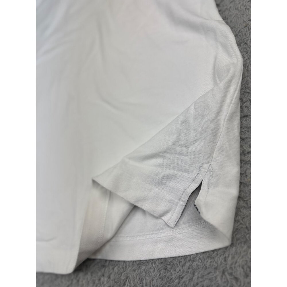 Robert Graham White Polo Shirt XL Classic Fit Embroidered Devil Logo Made - Peru - Picture 10 of 13